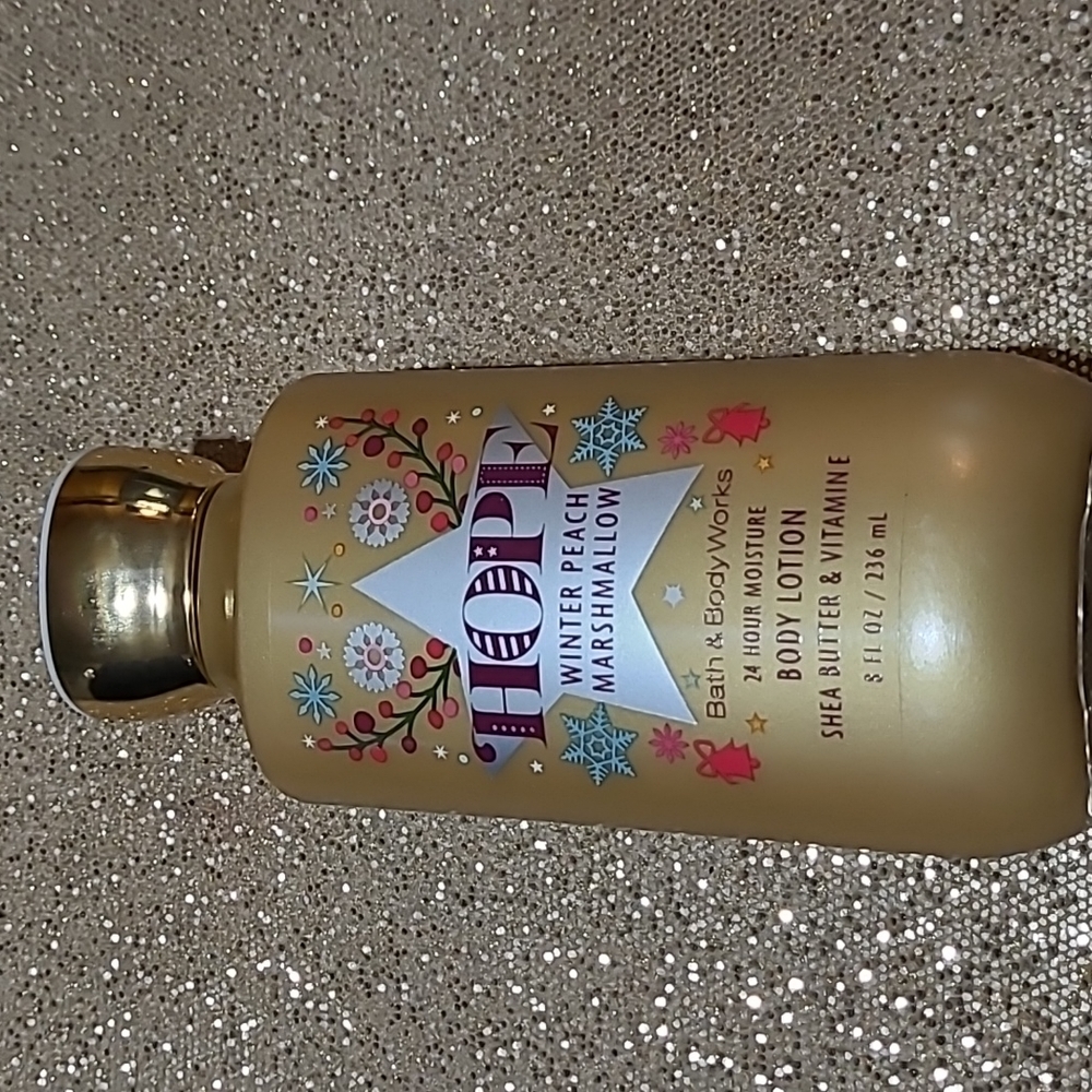Bath & Body Works Hope Winter Peach 🍑 Marshmallow Lotion